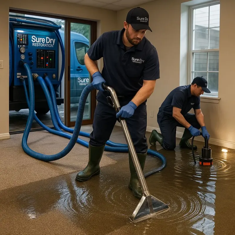 Water Extraction and Removal process in Perryville, MO